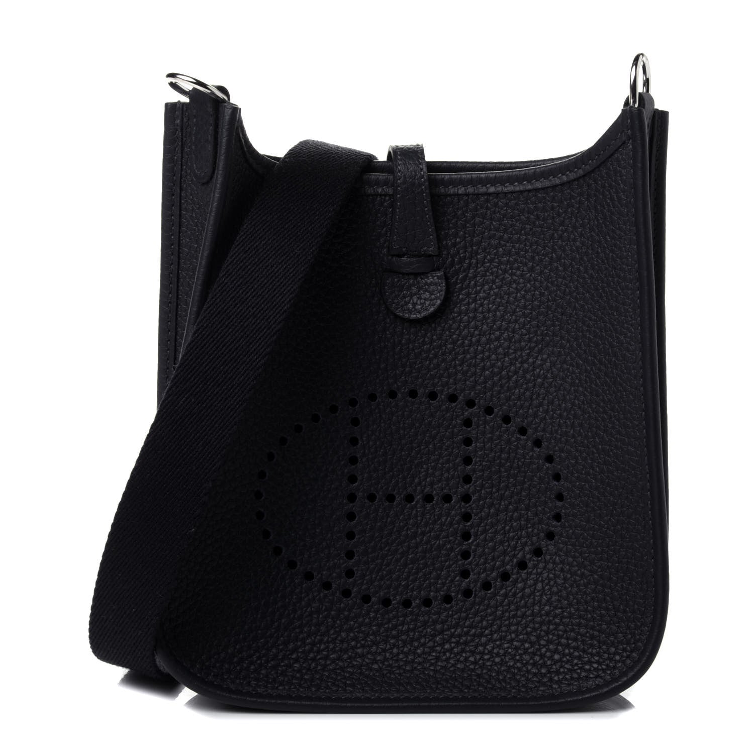 Hermes Taurillon Clemence Amazone Evelyne TPM Bleu Nuit Bleu Indigo 1 of 5