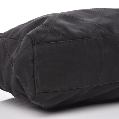 Prada Nylon Tessuto Impuntu Quilted Flap Shoulder Bag Black 10 of 12