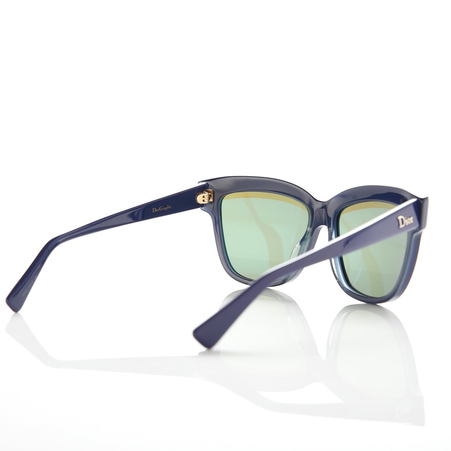 Graphic Sunglasses Black Blue