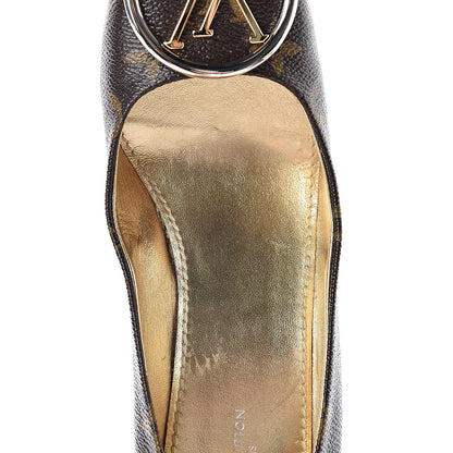 Louis Vuitton Monogram Madeleine Pumps 38 13 of 15
