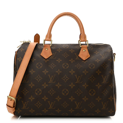 Louis Vuitton Monogram Speedy Bandouliere 30 1 of 11