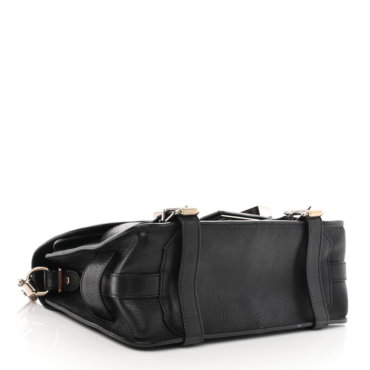 Calfskin PS11 Classic Shoulder Bag Black