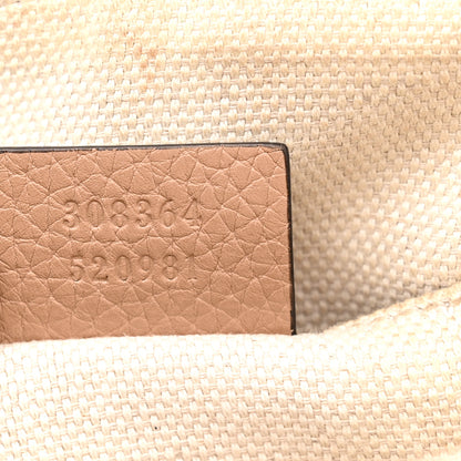 Gucci Pebbled Calfskin Small Soho Disco Bag Camelia 7 of 14