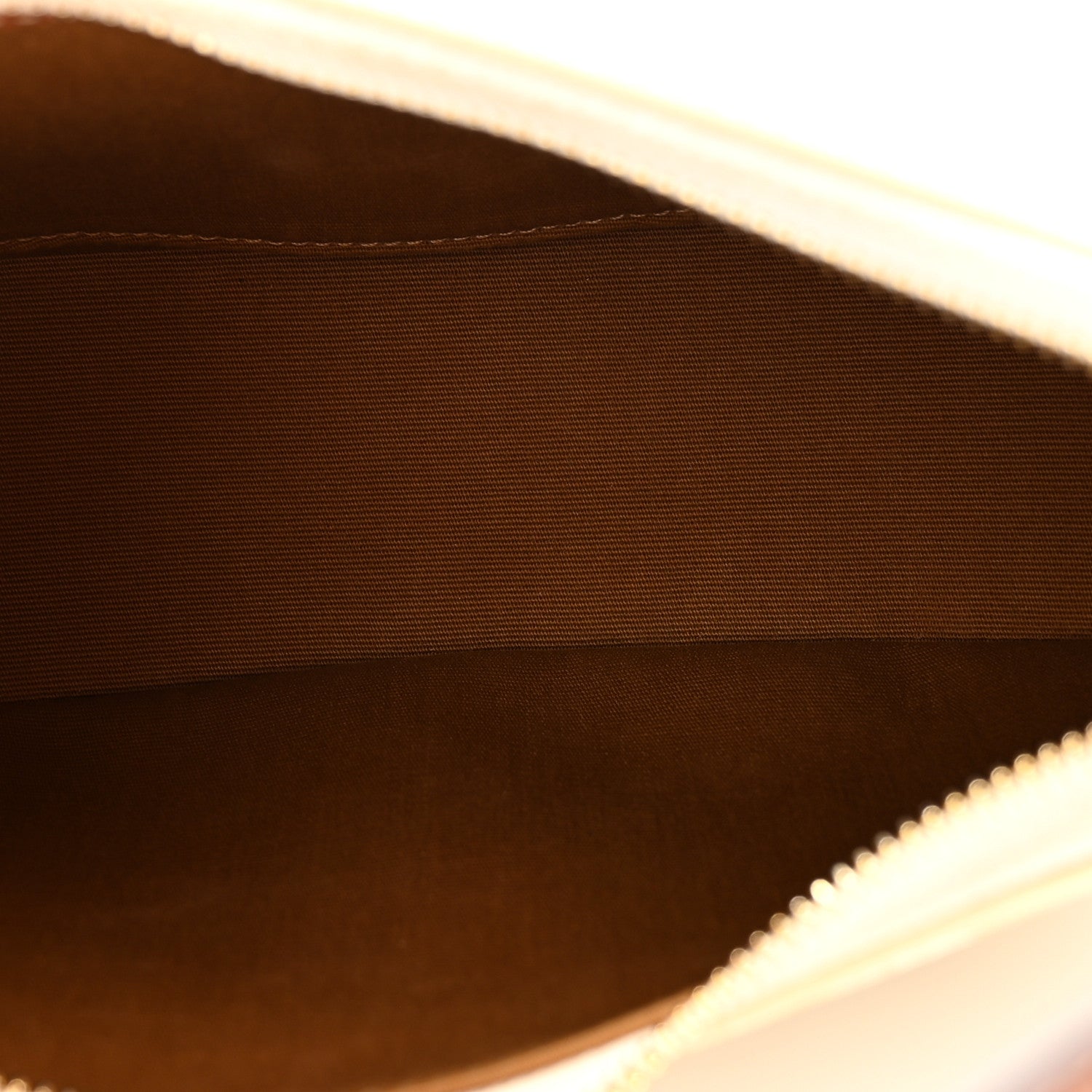 Celine Canvas Calfskin Ava Triomphe Shoulder Bag White 5 of 12
