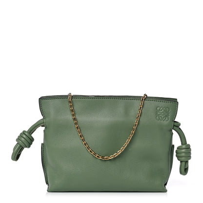 Loewe Calfskin Nano Flamenco Knot Clutch Rosemary 1 of 9