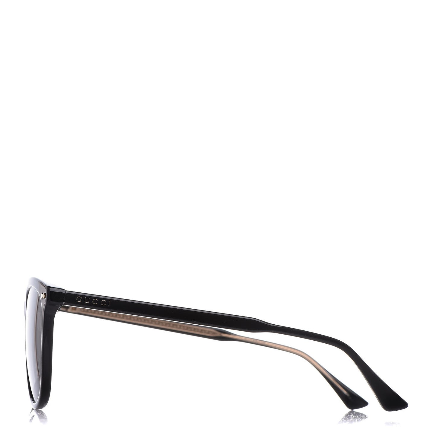 Acetate Square Frame Sunglasses GG0196SK Black