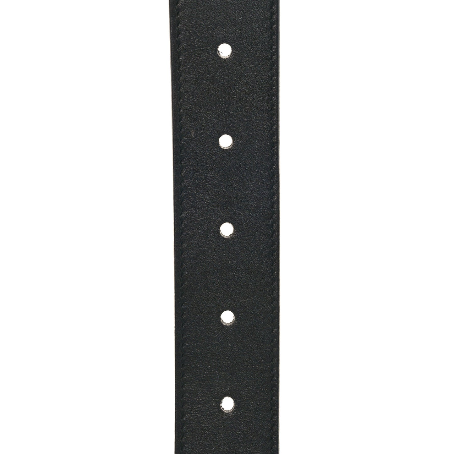 Moon Calfskin Double G 30mm Belt 95 38 Black