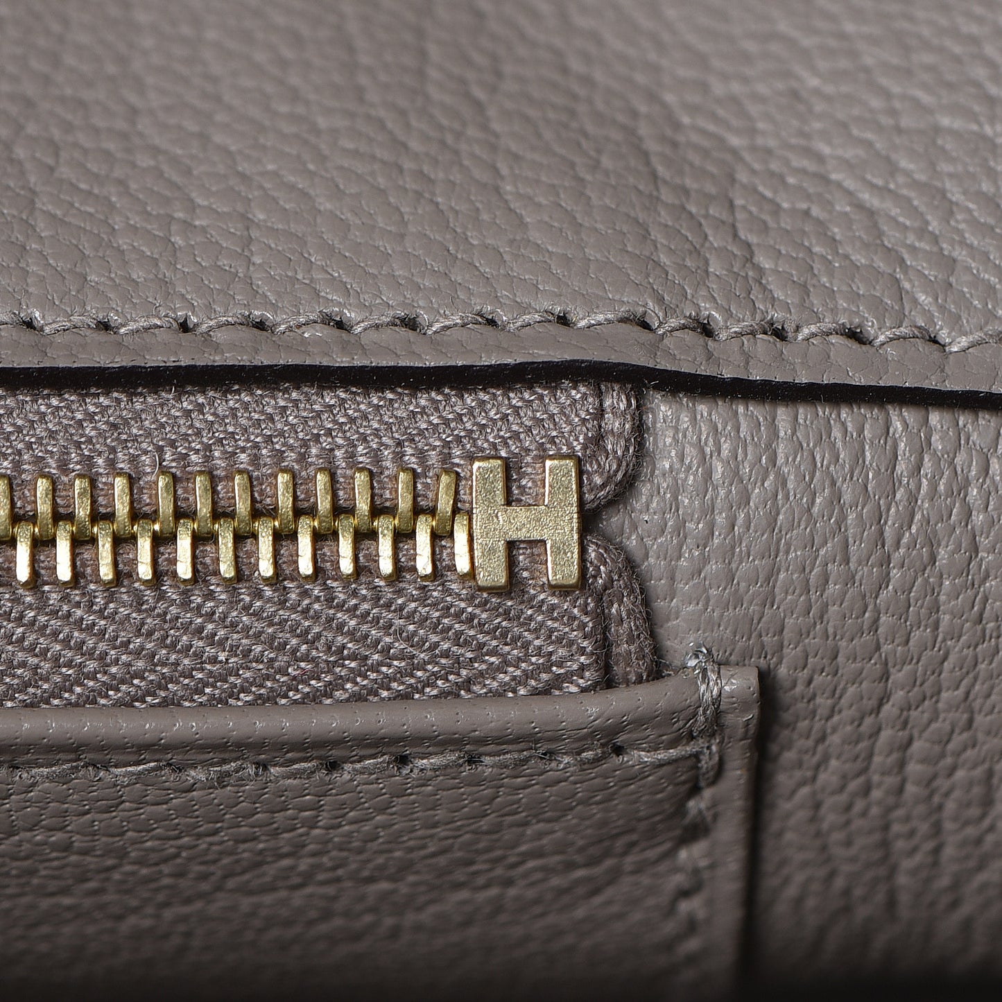 Epsom Birkin 35 Gris Asphalte