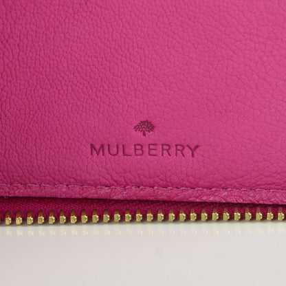 Mulberry Glossy Goat Zip Around Travel Wallet Pink 6 of 8