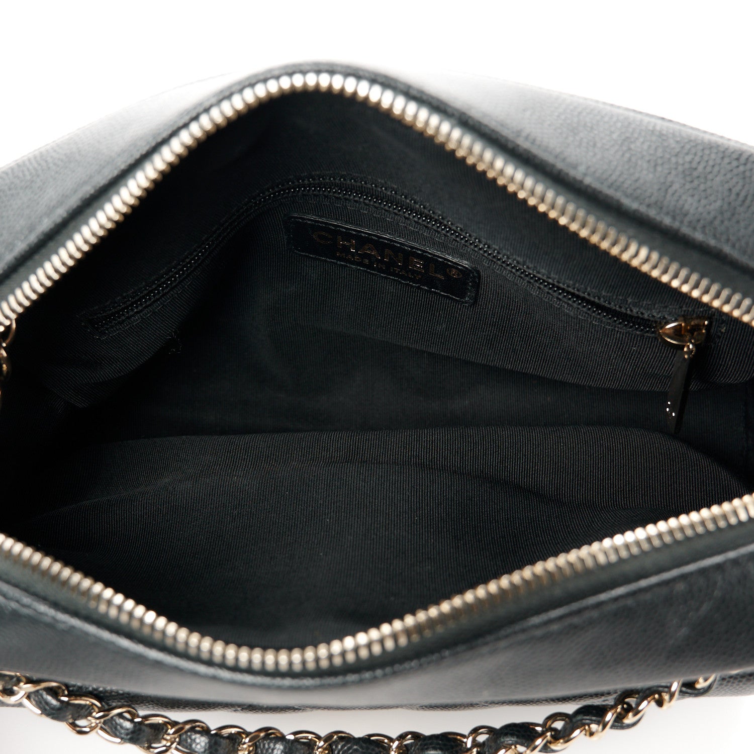 Chanel Caviar Quilted Small In & Out Camera Case Black 6 of 14