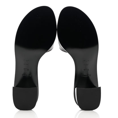 Louis Vuitton Monogram Lock It Mules 37.5 5 of 11