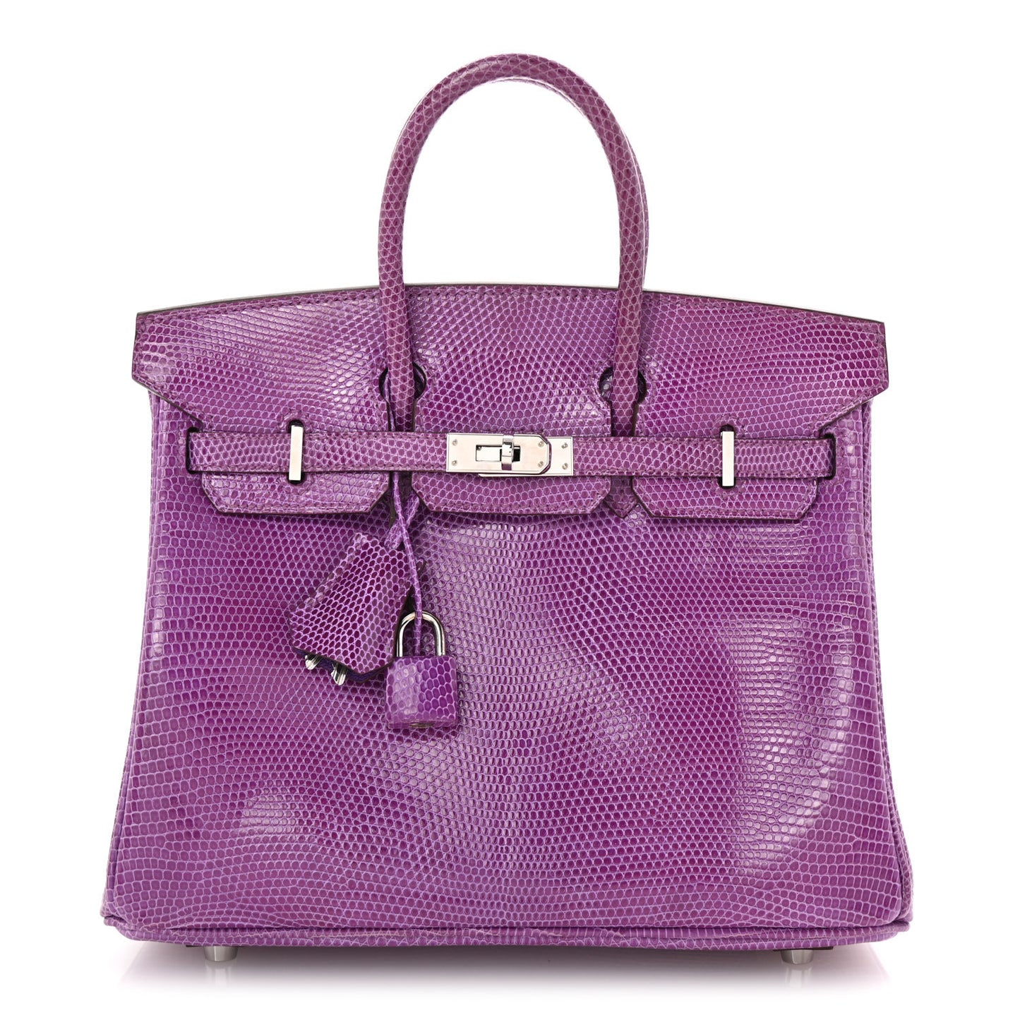 Lizard Birkin 25 Violet