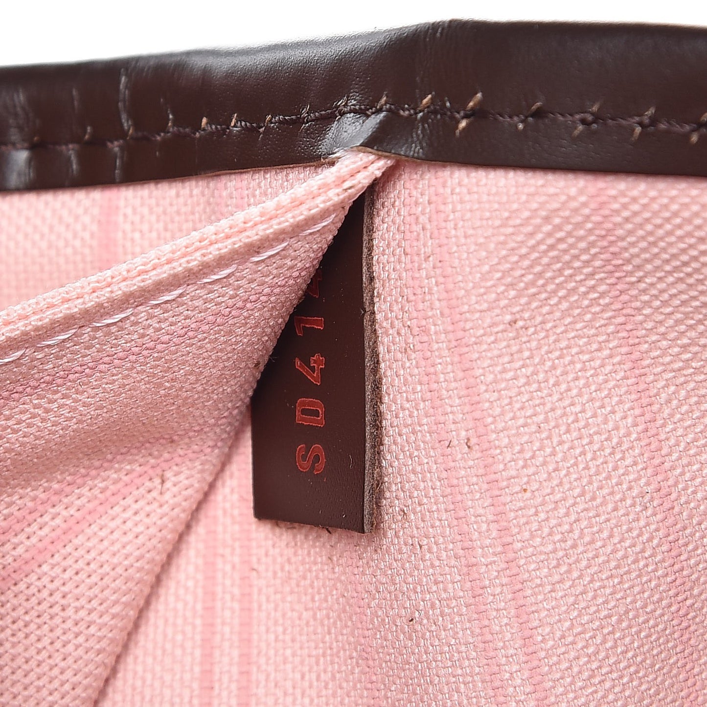 Damier Ebene Neo Neverfull MM Rose Ballerine