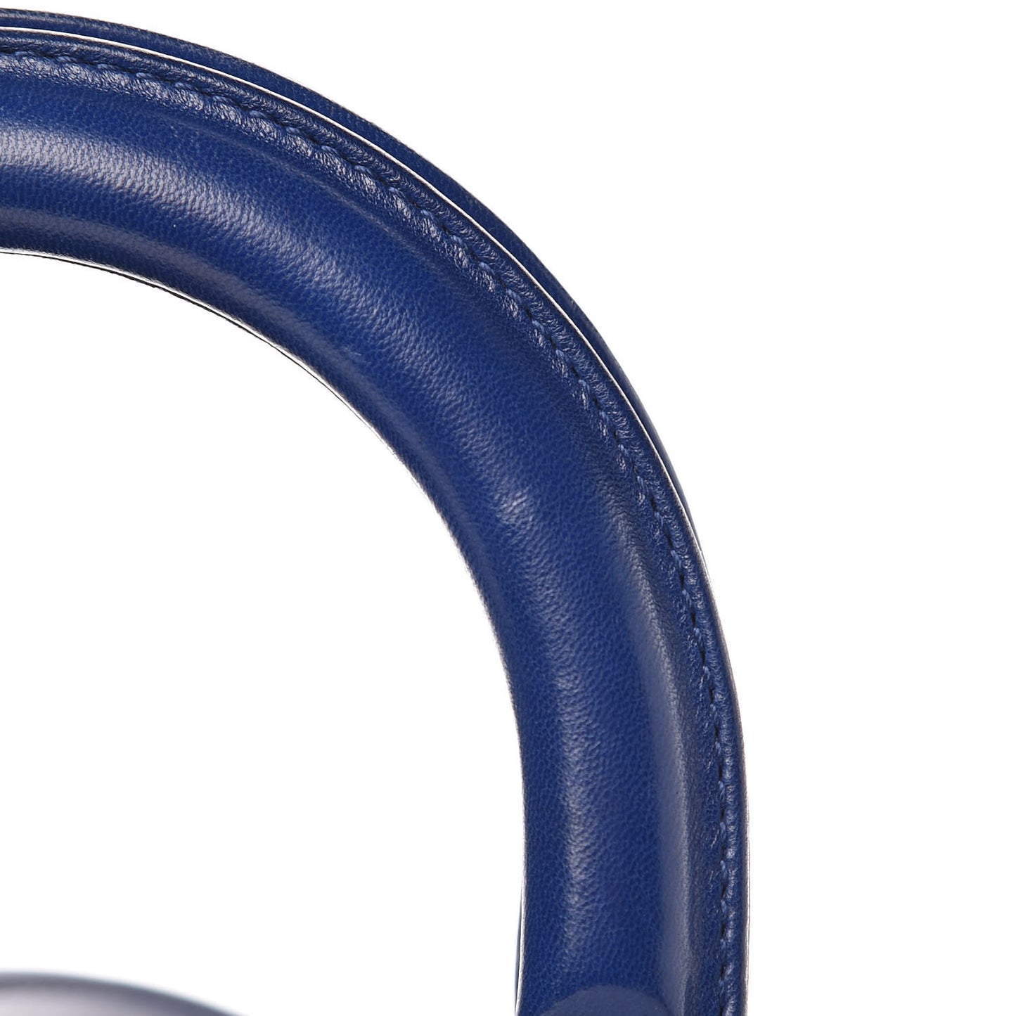 Lambskin Cannage Granville Polochon Blue