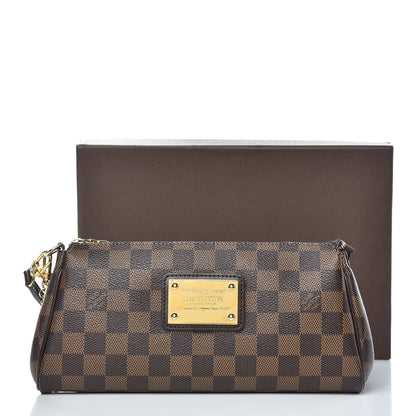 Louis Vuitton Damier Ebene Eva Clutch 12 of 12