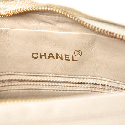 Chanel Caviar Quilted Camera Case Beige Clair 6 of 13