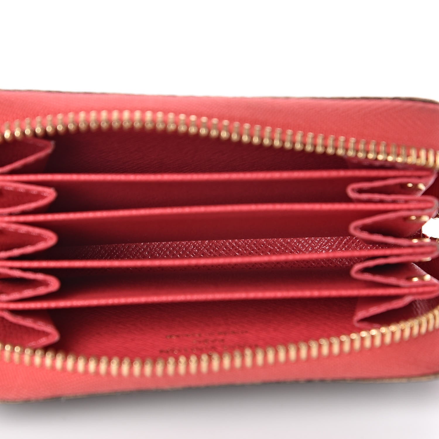 Louis Vuitton Monogram Zippy Multicartes Corail 5 of 10