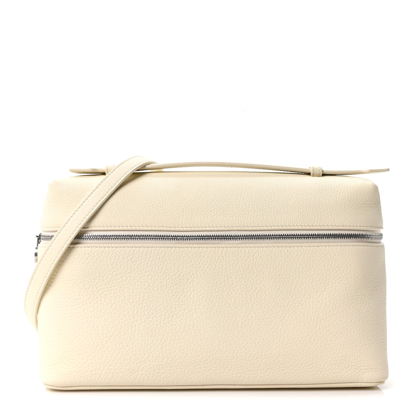 Grained Calfskin Extra Pocket L27 Whisper White