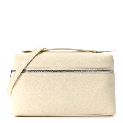 Loro Piana Grained Calfskin Extra Pocket L27 Whisper White 1 of 9