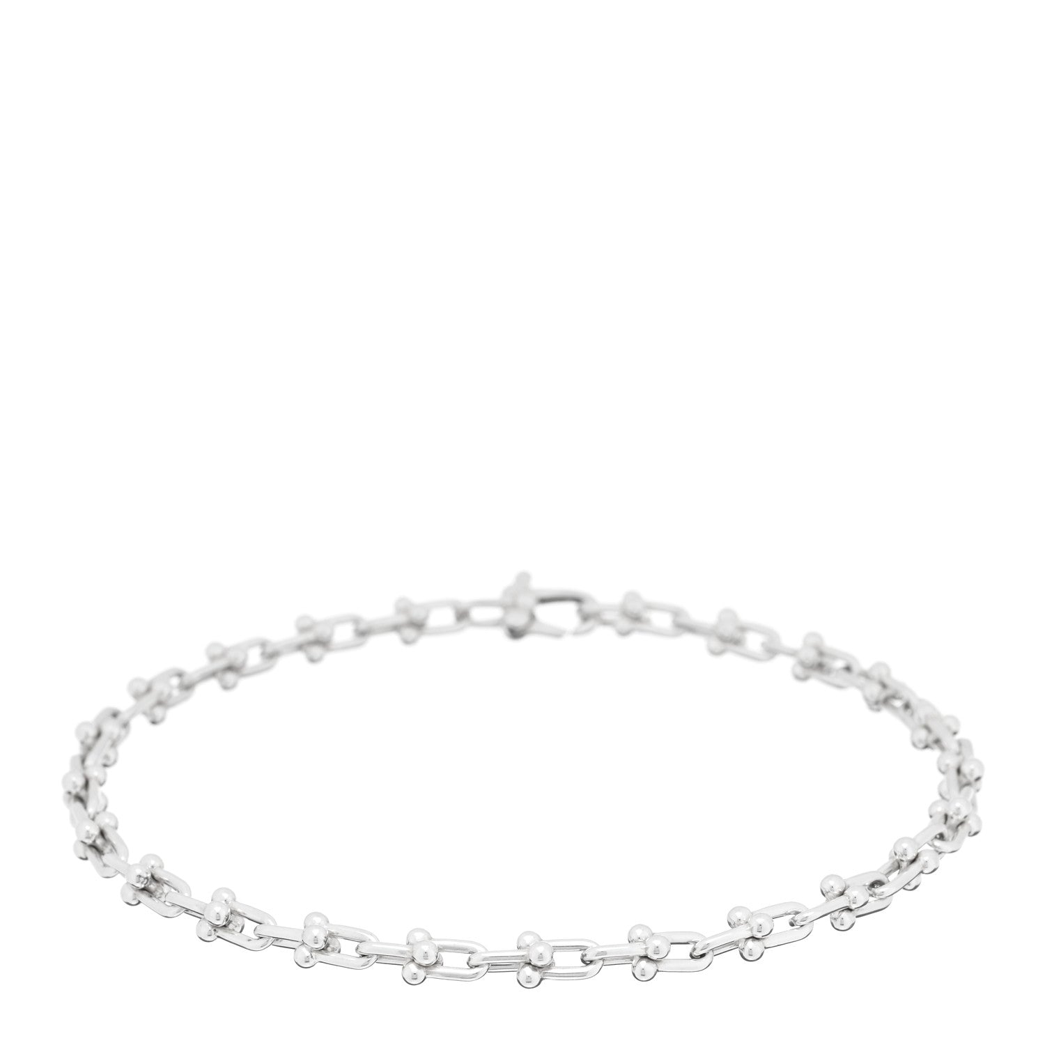 Tiffany Sterling Silver Micro HardWear Link Bracelet 1 of 3