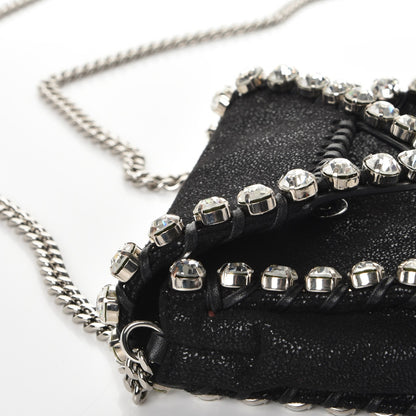 Stella McCartney Shaggy Deer Tiny Falabella Crystal Crossbody Black 11 of 12