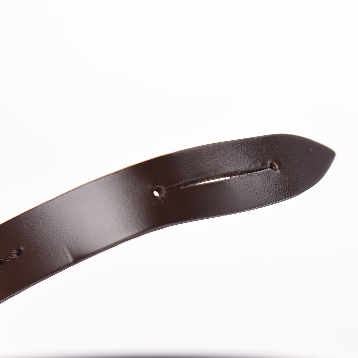 Louis Vuitton Calfskin Pochette Accessories Strap Brown 3 of 4