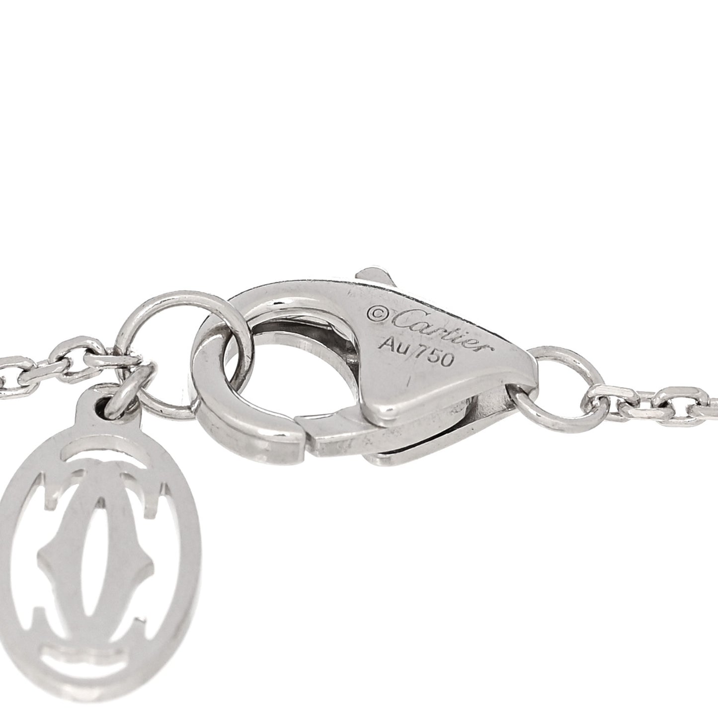 18K White Gold Diamond XS D'Amour Bracelet