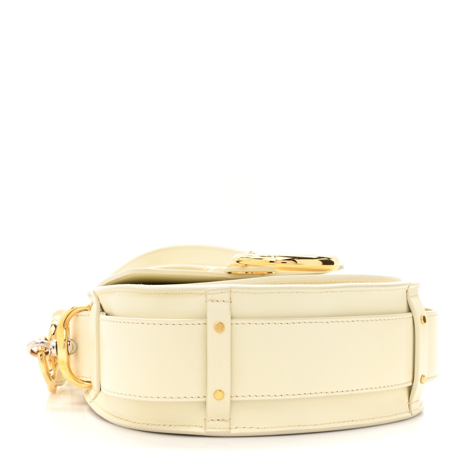 Chloe Calfskin Small Tess Bag Natural White 4 of 13