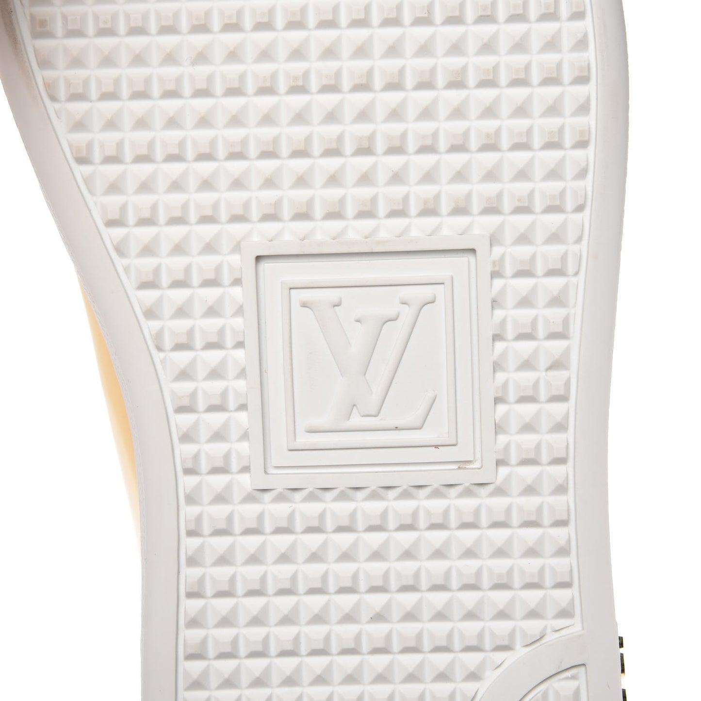 Metallic Calfskin Frontrow Sneakers 37.5 Gold
