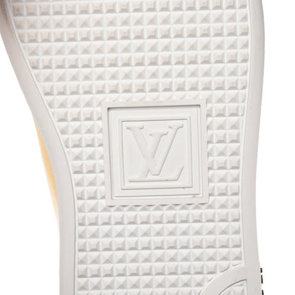 Louis Vuitton Metallic Calfskin Frontrow Sneakers 37.5 Gold 7 of 10