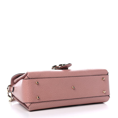 Gucci Dollar Calfskin Interlocking G Top Handle Shoulder Bag Soft Pink 3 of 4