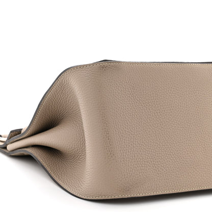 Hermes Taurillon Clemence Jypsiere 34 Gris Tourterelle 9 of 13
