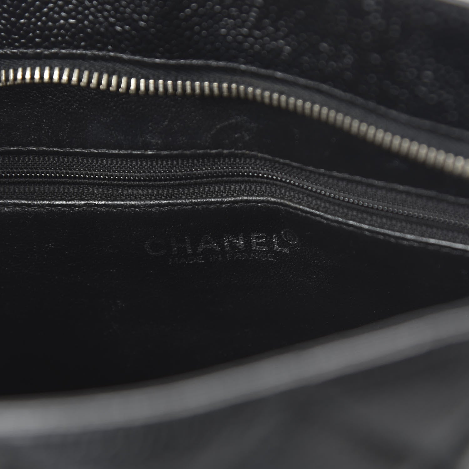 Chanel Caviar Quilted Medallion Tote Black 8 of 12