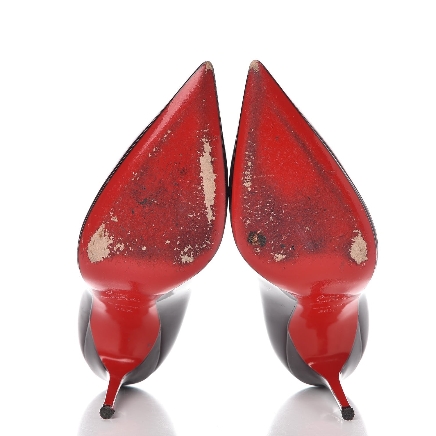 Christian Louboutin Patent So Kate 100 Pumps 36.5 Burgundy 5 of 9