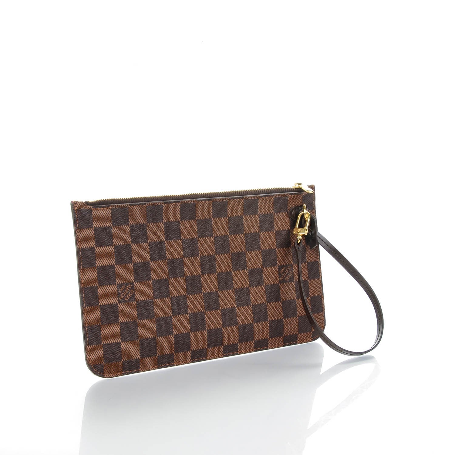 Louis Vuitton Damier Ebene Neverfull MM GM Pochette 3 of 8
