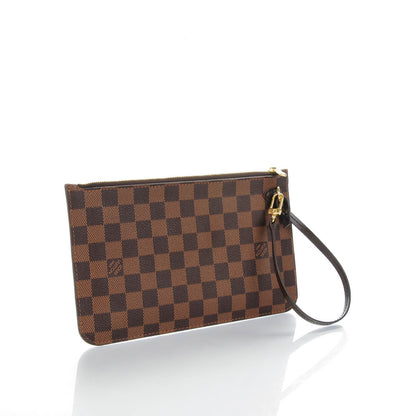 Louis Vuitton Damier Ebene Neverfull MM GM Pochette 3 of 8