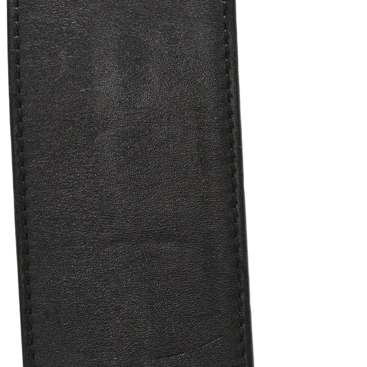 Calfskin Lizard Double G 50mm Belt 70 28 Black