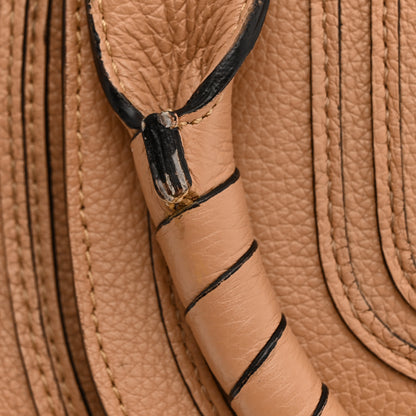 Chloe Calfskin Braided Medium Marcie Double Carry Light Tan 11 of 12