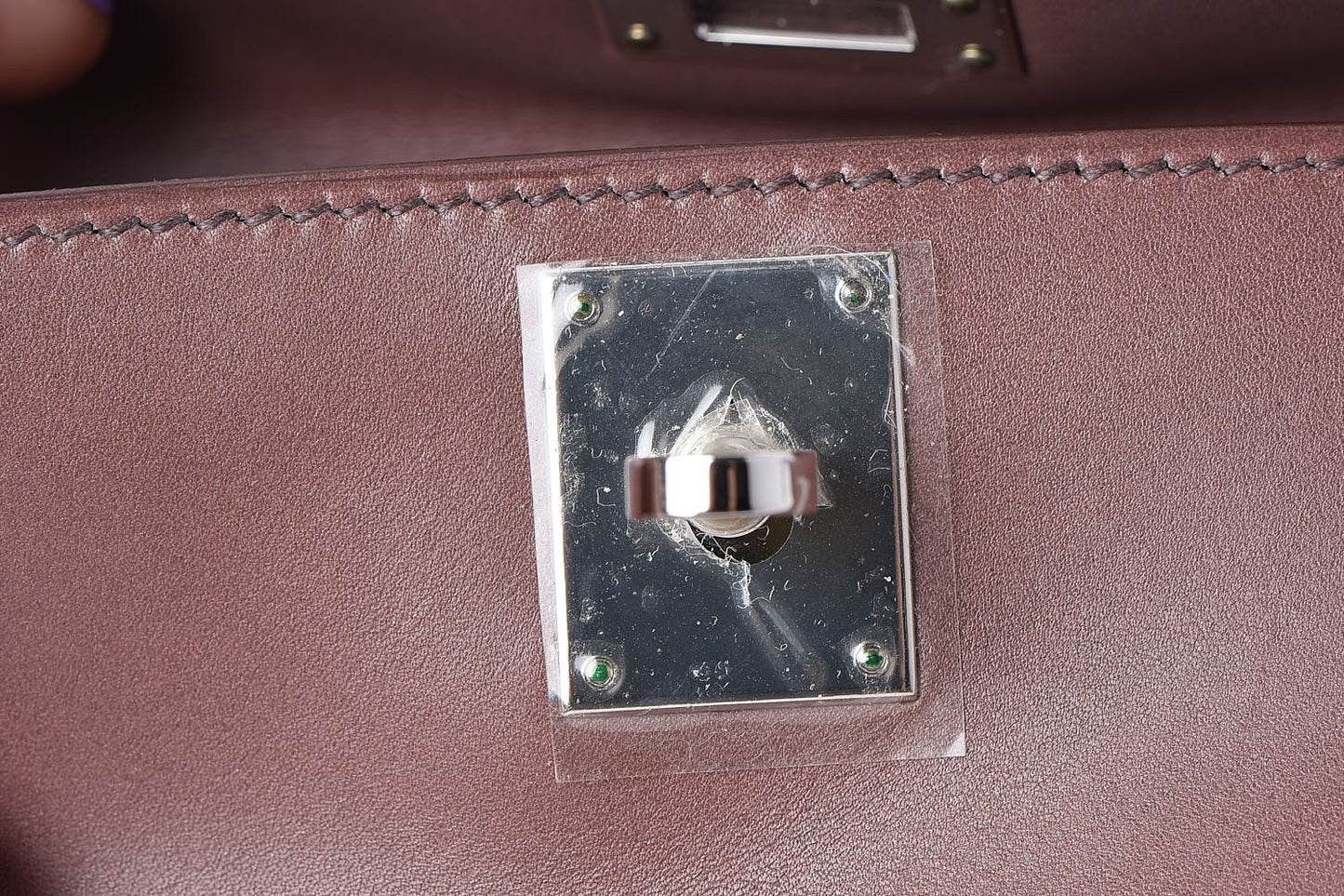 Tadelakt Kelly Cut Clutch Pochette Griolet