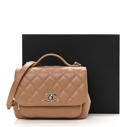 Chanel Caviar Quilted Medium Business Affinity Flap Beige 11 of 11