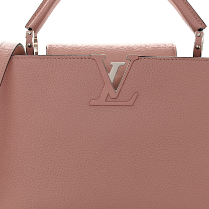 Louis Vuitton Taurillon Capucines PM Magnolia 7 of 9