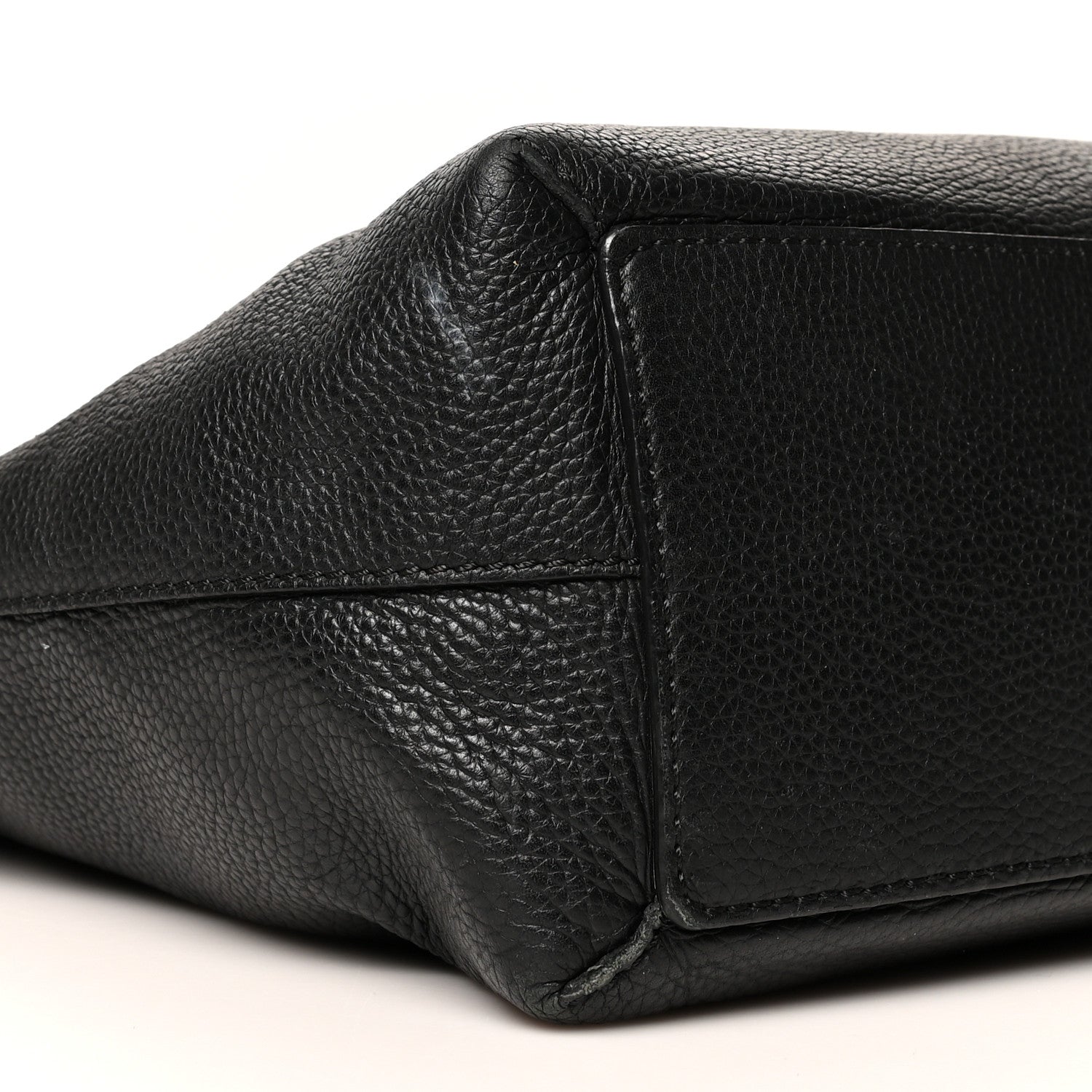 Burberry Grainy Calfskin Remington Tote Black 8 of 11