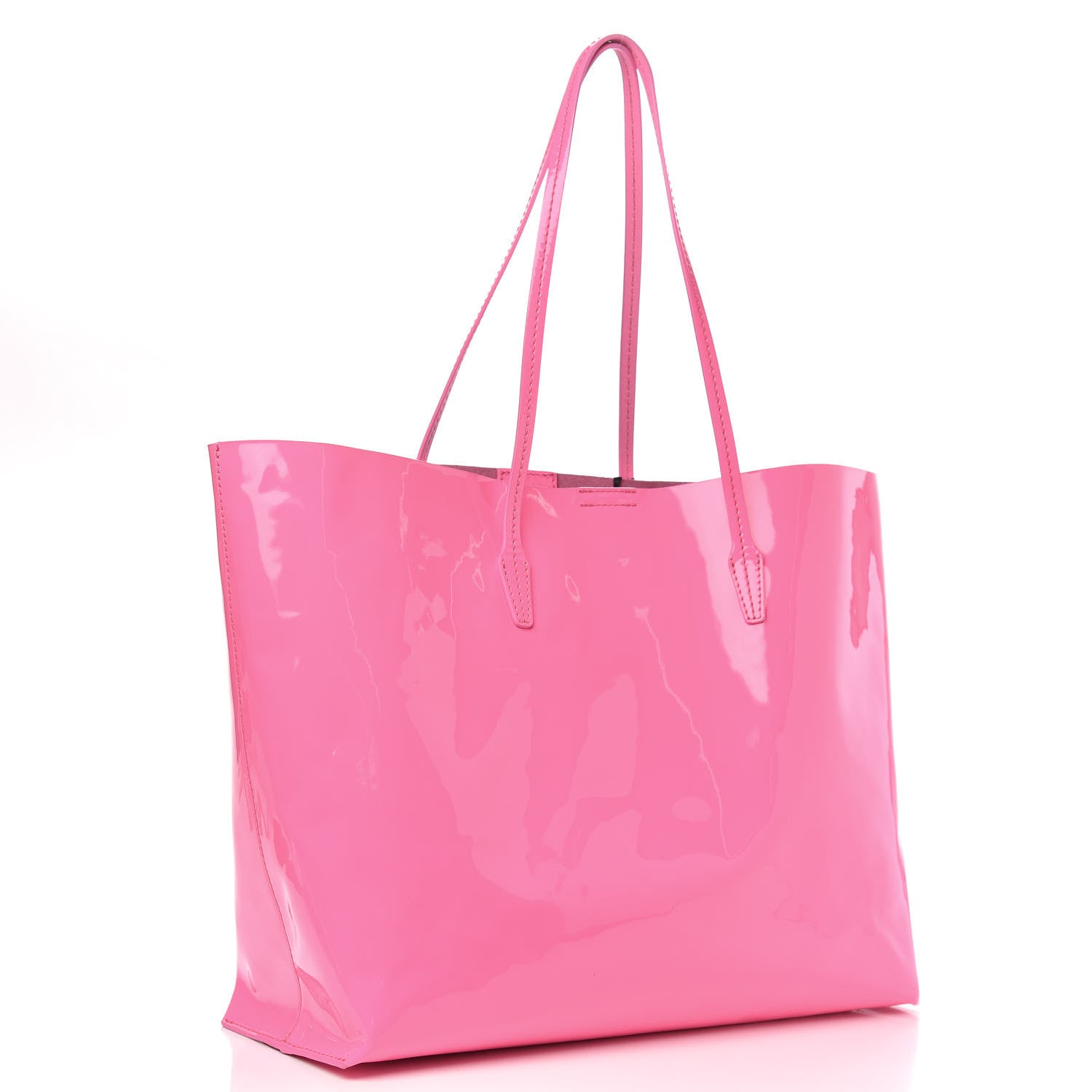 Versace Vernice Palazzo Medusa Tote Pink 4 of 9