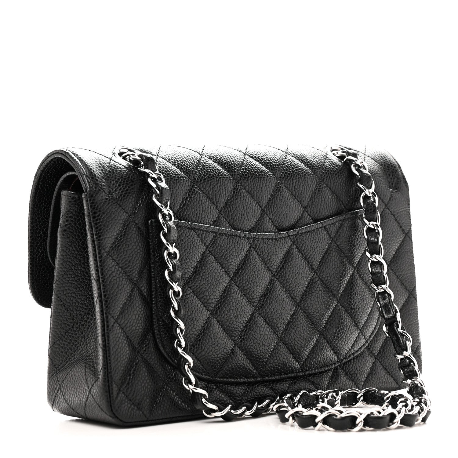 Chanel Caviar Quilted Small Double Flap Black 3 of 11