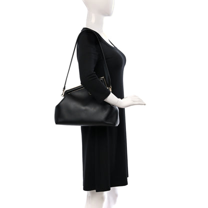 Fendi Shiny Nappa Medium Fendi First Black 2 of 10