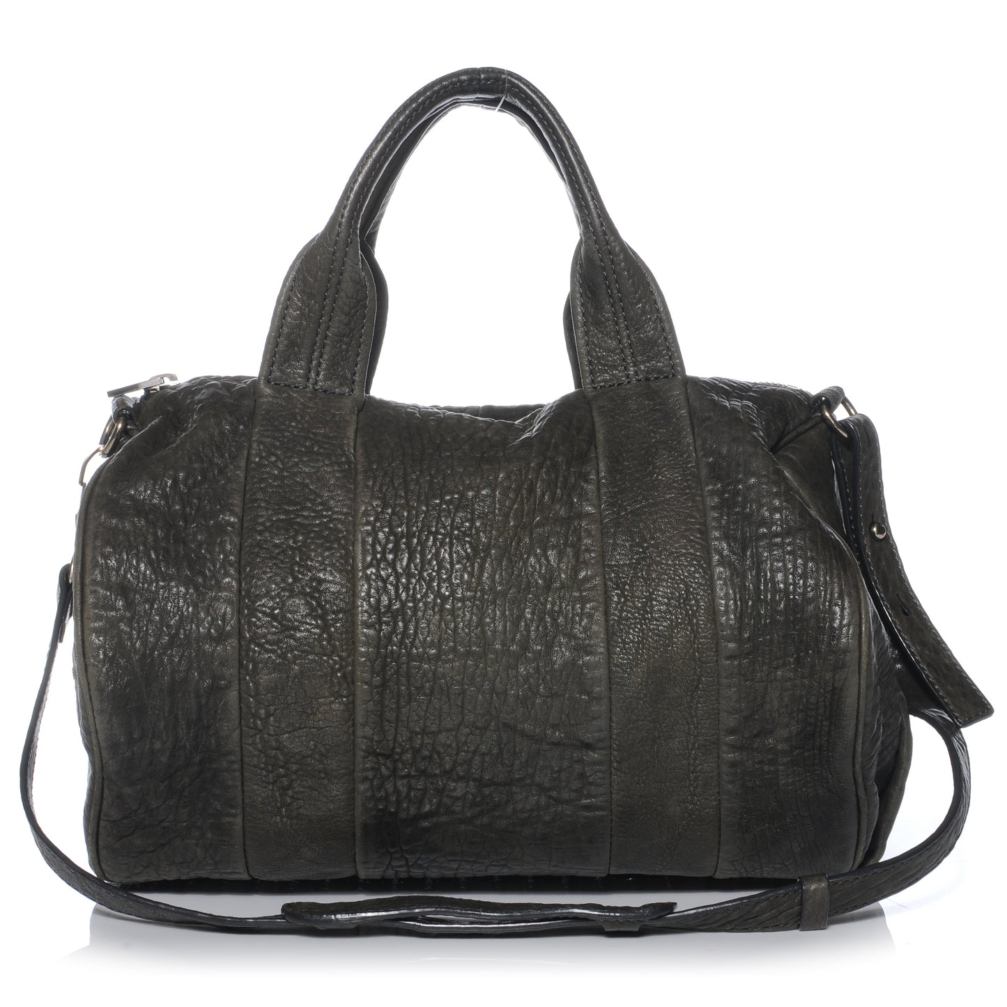 Leather Rocco Duffel Smoke