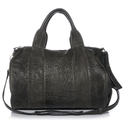 Alexander Wang Leather Rocco Duffel Smoke 1 of 6