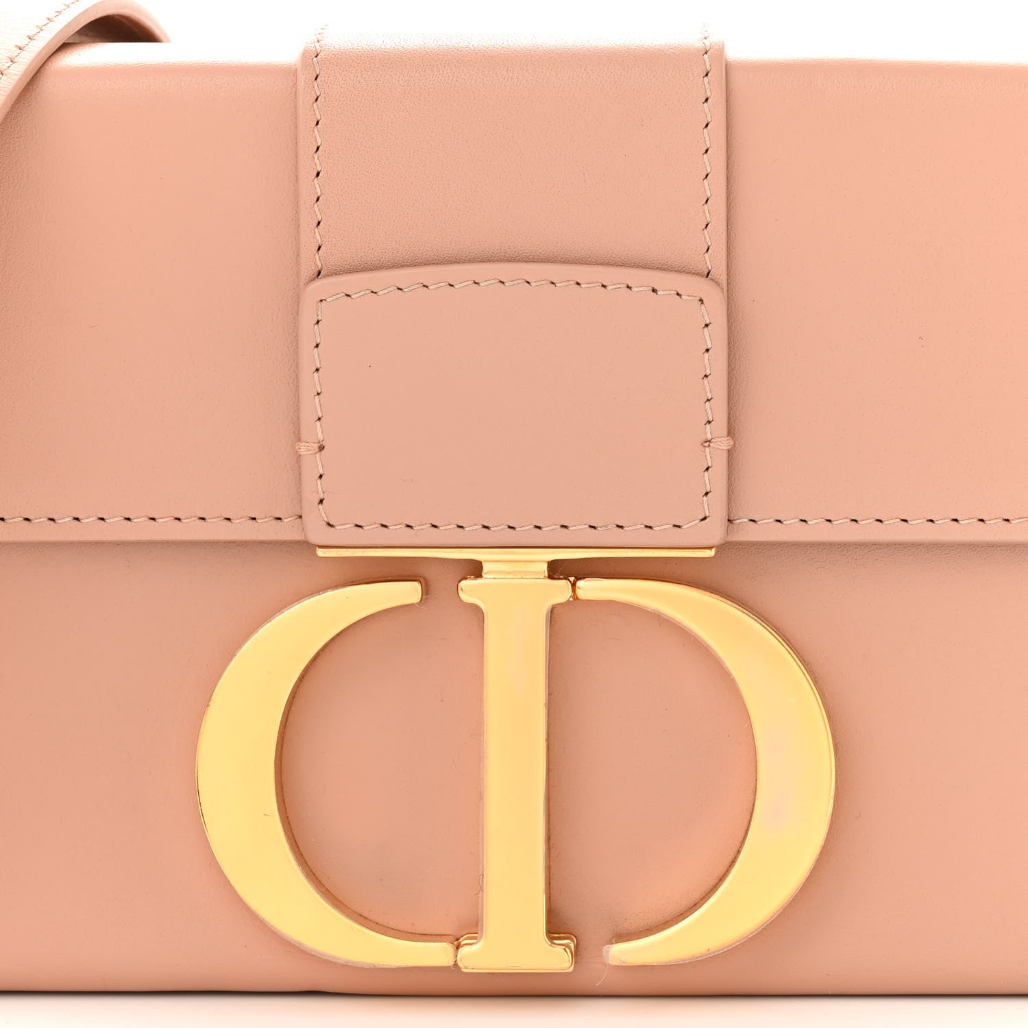 Christian Dior Smooth Calfskin 30 Montaigne Box Bag Pale Pink 7 of 9