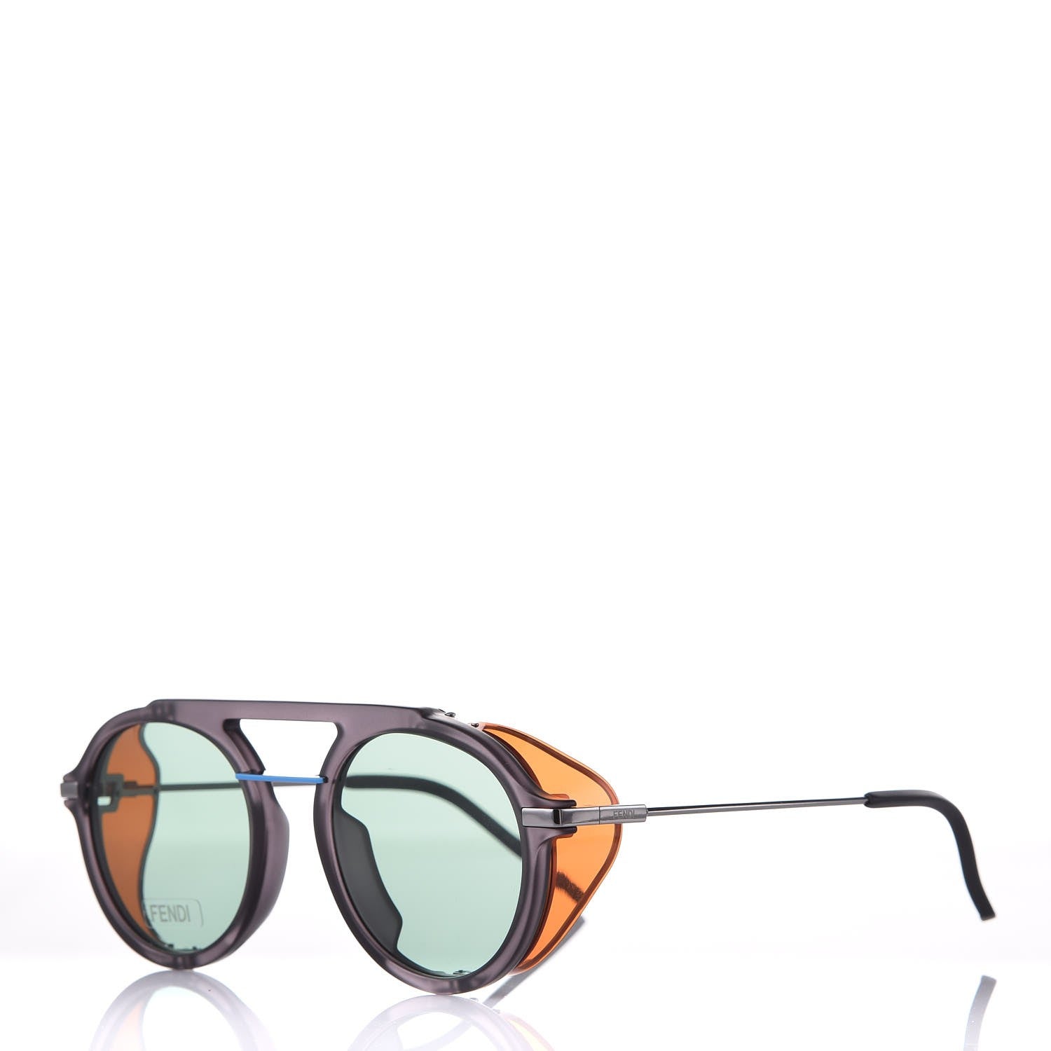 Fendi Fantastic Sunglasses FF M0012/S Grey Orange 1 of 7