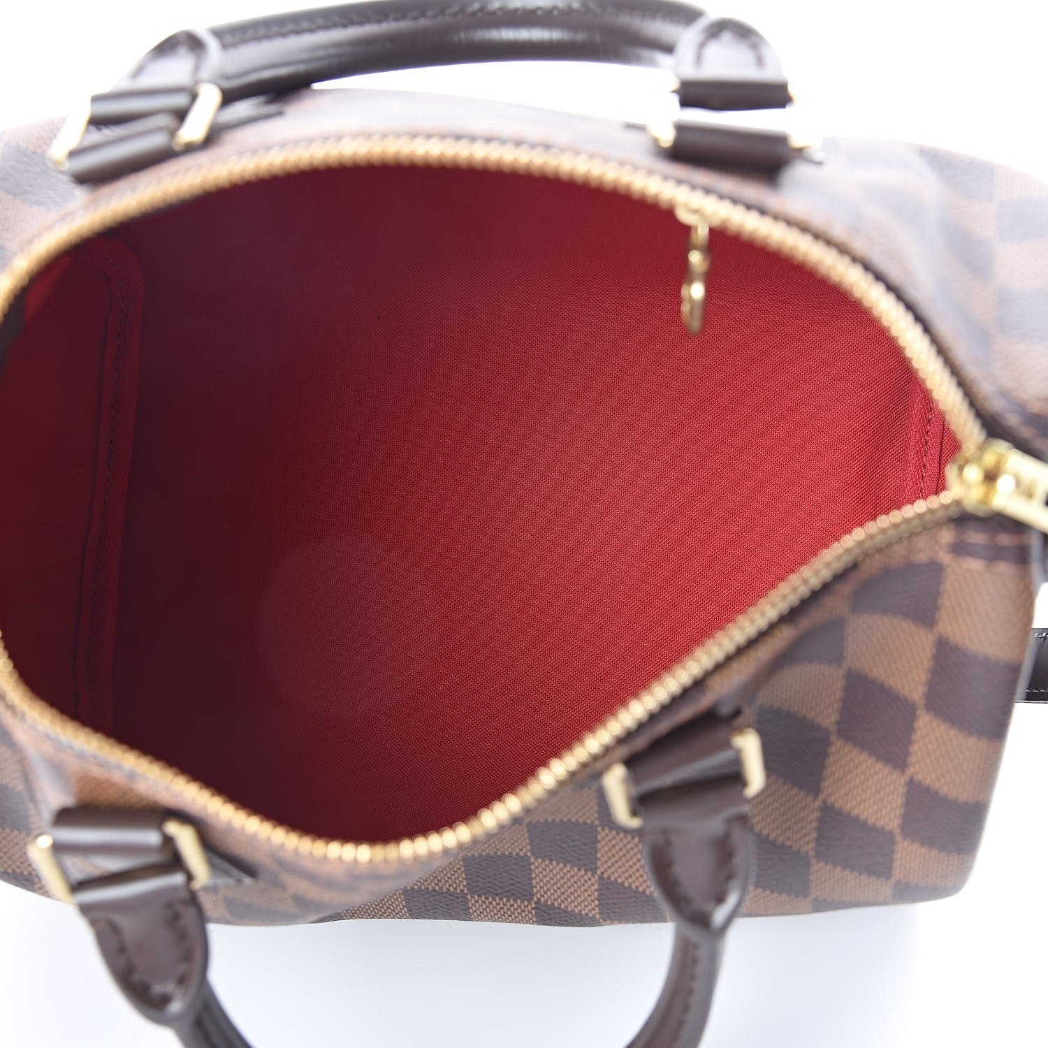 Louis Vuitton Damier Ebene Speedy Bandouliere 25 5 of 10